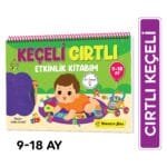 9-18 Ay İlk Cırt Cırtlı - Keçeli Etkinlik Kitabım