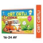 Cırt Cırtlı Etkinlik Kitabım 16-24 ay