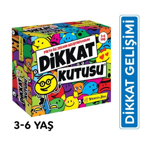 3-6 Yaş Dikkat Kutusu - Pikto