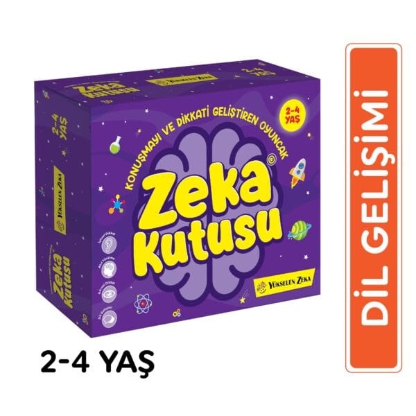 2-4 Yaş Zeka Kutusu – Konuşmayı Ve Dikkati Geliştiren Oyuncak