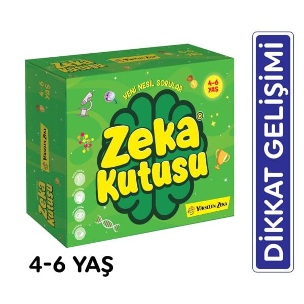 4-6 Yaş Zeka Kutusu – Konuşmayı Ve Dikkati Geliştiren Oyuncak