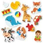 9-18 Ay İlk Cırt Cırtlı - Keçeli Etkinlik Kitabım - Afbeelding 2