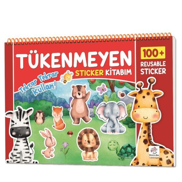 Tükenmeyen Sticker Kitabım (100+ Tekrar Tekrar Kullanılabilen Sticker)